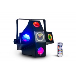 Event Lighting Lite DARKSTAR2 - 3-in-1 LED Beam, Strobe and Laser