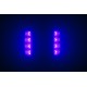 Event Lighting Lite SABER2 - 3-in-1 LED Effect Light with Derby, UV and Strobe